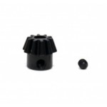 Шестерня для мотора (Hai Motor) MIM D shape с винтом Black